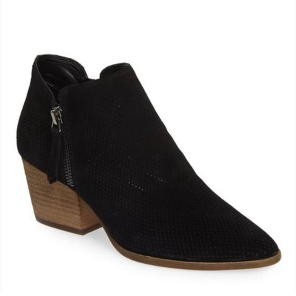 Vince Camuto Perforated Bootie - Picture 1 of 5